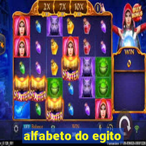 alfabeto do egito